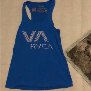 Blue RVCA tank